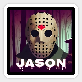 Jason Voorhees Sticker